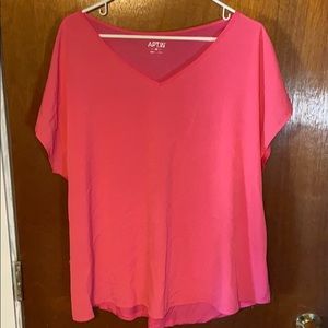 Apt 9 pink blouse